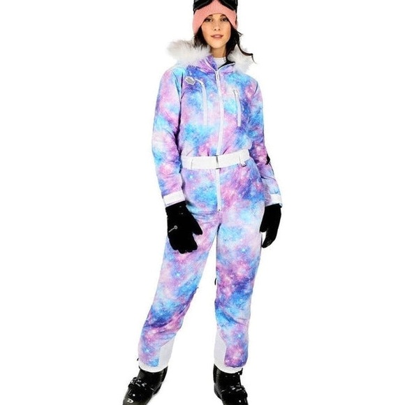 Tipsy Elves - WOMEN'S GLAM GALAXY SKI SUIT - Picture 2 of 4